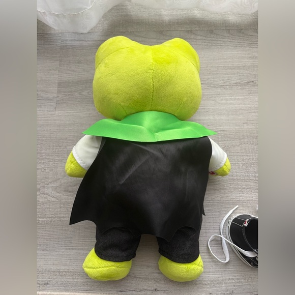 Rare Build A Bear Keroppi Plush 2023 Hello Kitty & Friends + Outfit NWOT - Picture 12 of 14